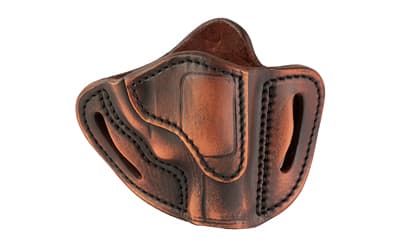 1791 Gunleather Revolver, Size 1, OWB Belt Holster, Fits J-Frame Sized Revolvers, Vintage Leather, Right Hand