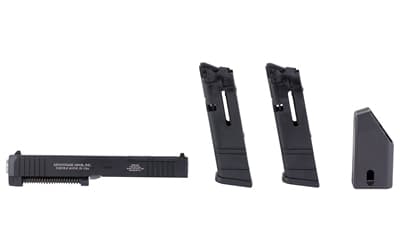 Advantage Arms Conversion Kit, 17-22G4MOD-CA, 22 LR, 4.49" Barrel, Fits Glock 17/22 Gen 4, Optics Ready, Matte Finish, Black, Fixed Sights