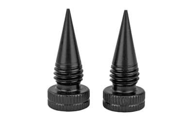 Accu-Tac LR-10 G2 Bipod Spike Set, Black Finish