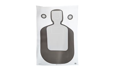 Action Target Action Target, TQ-19 Photo Target With Vital Anatomy, 23"x35", 100 Per Box