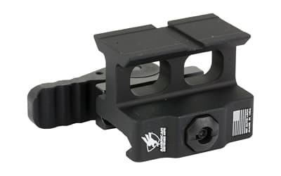 American Defense Mfg. AD-509T, Optic Mount, Co-Witness Height, Anodized Finish, Black, Quick Release, Fits Holosun 509T Footprint