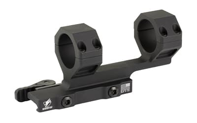 American Defense Mfg. AD-DELTA, Quick Detach Scope Mount, 34mm, 1.70" Height, Anodized Finish, Black