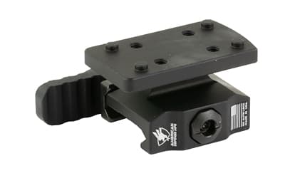 American Defense Mfg. Lightweight TR, Quick Detach Mount, Co-Witness, RMSc Footprint, Anodized Finish, Black