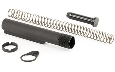 ATI Outdoors Buffer Tube Kit, Mil-Spec, Spring, Buffer, Locking Ring & Nut, Black