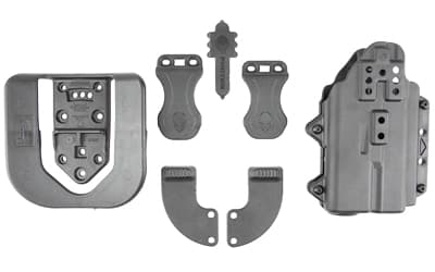 Alien Gear Holsters Photon Holster, Fits GLOCK 19/44/45/23 with Compact Light, Polymer Construction, Ambidextrous, Black