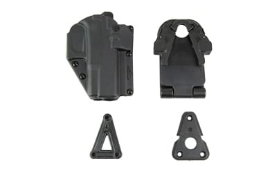 Rapid Force Rapid Force, Level 2 Duty Holster, Fits GLOCK 19/X/23/44/45, Right Hand, Black