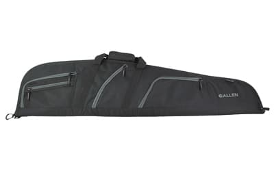 Allen Company Daytona, Rifle Case, 46", Endura Fabric, Black with Gray Trim