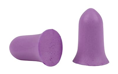 Allen Company ULTRX Tapered Foam Plugs, NRR 32dB, Purple, 15 Pairs