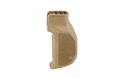 Amend2 Priapus, Pistol Grip, For AR-15/AR-10, Polymer Construction, Coyote Brown, Vertical Grip Angle