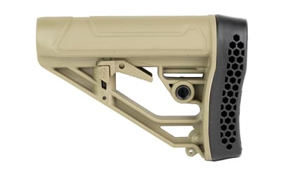 Adaptive Tactical EX Performance Stock, Fits AR Rifles, Flat Dark Earth
