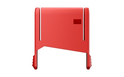 Real Avid Smart Fit Vise Block Sleeve, Fits AR10, Red