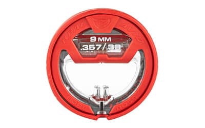 Real Avid Bore Boss, Ultra-Compact Bore Cleaning System, Fits .357, .38, 9mm Firearms, Action Cable, Bronze/Braided Mop, Flex-Case Handle