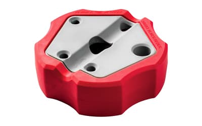 Real Avid Smart Bench Block, Non-Slip Bench Block, Rubber/Plastic Material, Red/ Grey Finish