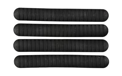 B5 Systems Rail Covers, 4 Pack, Fits M-LOK Rails, Matte, Black