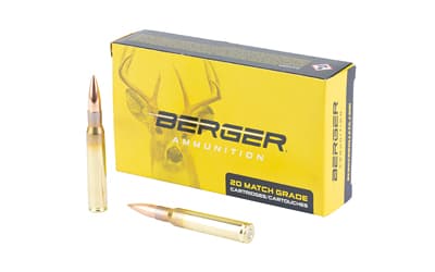 Berger Bullets Classic Hunter, .30-06 Springfield, 215 Grain, Boat Tail, 20 Round Box