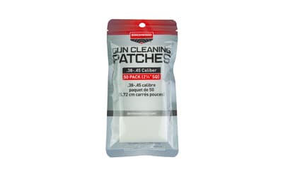 Birchwood Casey Patches, 38-45 Caliber, 2 1/4" Square, 50 Pack