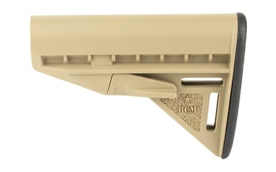 Bravo Company Mod 3 Stock, Fits Mil Spec Buffer Tube, Flat Dark Earth