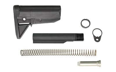 Bravo Company BCMGUNFIGHTER Mod 0 Stock Kit, Receiver Extension, Quick Detach End Plate, Lock Nut Action Spring, Carbine Buffer, Black