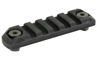 Bravo Company 3" Aluminum Picatinny Rail Section, MLOK Compatible, Black