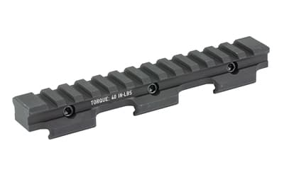 Bravo Company A/T 525-13 Optic Riser, Fits Picatinny, 5.75" Long, 0.525" Height, Anodized Finish, Black