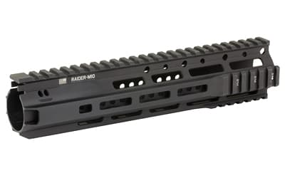 Bravo Company RAIDER-M M-LOK Rail, Fits AR Rifles, 10" Long, Black