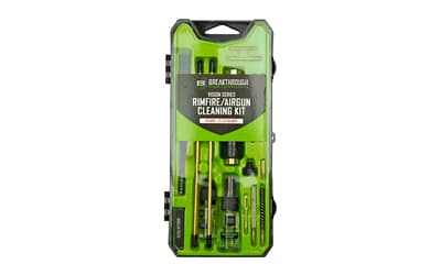Breakthrough Clean Technologies Vision Series, Cleaning Kit, For .17/.22 Caliber Airguns, Includes Cleaning Rod Sections, Hard Bristle Nylon Brushes
