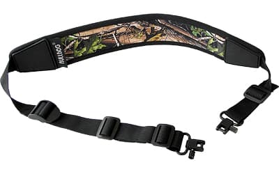 Bulldog Cases Neoprene Rifle Sling, Deluxe Locking Swivels, Poly Oxford Nylon Construction, Camo