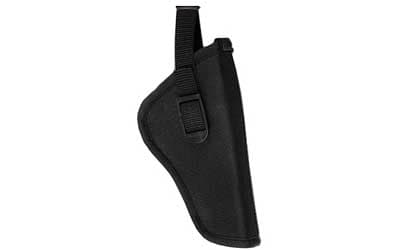 Bulldog Cases Deluxe Hip Holster, Fits Large Auto Handgun With 3.5"-5" Barrel, Right Hand, Black