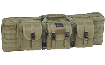 Bulldog Cases Tactical Double Rifle Case, Green, 37"