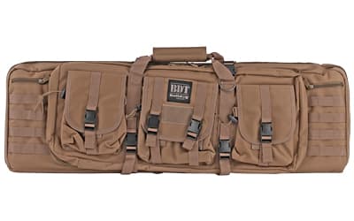 Bulldog Cases Tactical, Double Rifle Case, Tan, Nylon, 37"