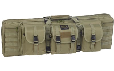 Bulldog Cases Tactical Double Rifle Case, Green, 43"
