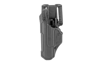 BLACKHAWK T-Series L3D, Duty Holster, Left Hand, Black Finish, Fits Glock 17/22/31