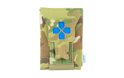 Blue Force Gear Nano ES V2, Micro Trauma Kit NOW!, Medical Pouch, Empty, Multicam, Belt Mount