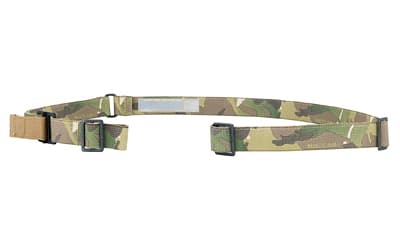 Blue Force Gear Vickers Combat Applications Sling, 2 Point Combat Sling with Metal Hardware, 54"-64" Length, Multicam, 1.25" Webbing