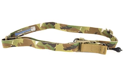 Blue Force Gear Molded Acetal Adjuster Sling, 2-To-1 Point Sling, Multi-Cam