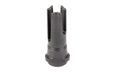 Breek Arms Scorch 3-Prong Breek-LOK 3QD, Breek-LOK 3QD Compatible Muzzle Devices, Flash Hider, 30 Caliber, Matte Finish, Black, 5/8X24 Thread Pitch