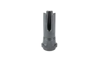 Breek Arms Scorch 3-Prong Breek-LOK 3QD, Breek-LOK 3QD Compatible Muzzle Devices, Flash Hider, 9MM, Matte Finish, Black, 1/2X28 Thead Pitch