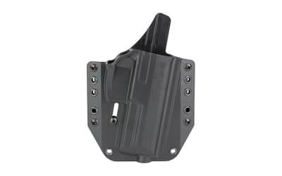 Bravo Concealment BCA, OWB Concealment Holster, 1.5" Belt Loops, Fits HK VP9/VP9 Tactical, Right Hand, Black, Polymer, Does not fit VP40