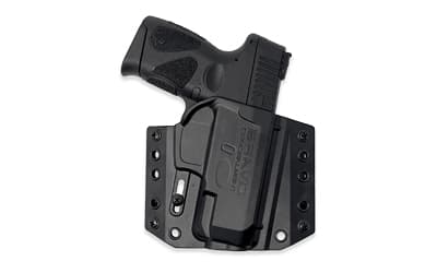 Bravo Concealment BCA 3.0, OWB Concealment Holster, 1.5" Belt Loops, Fits Taurus G2c, Right Hand, Polymer Construction, Black