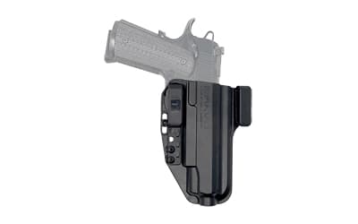 Bravo Concealment Torsion, IWB Concealment Holster, Waistband Clips, Fits 1911 4.25"-5" Rail/No Rail, Right Hand, Black, Polymer