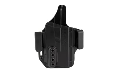 Bravo Concealment Torsion, IWB Concealment Holster, Waistband Clips, Fits Glock 19/19X/23/32/45 w/Streamlight TLR-7, Right Hand, Black, Polymer
