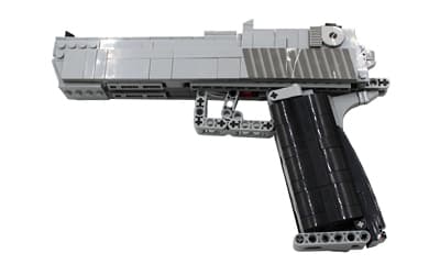 Caliber Gourmet Building Blocks Hand Gun Toy, Multi Color