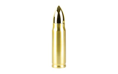 Caliber Gourmet Bullet Thermos Bottle, Gold