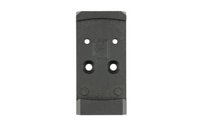 Calculated Kinetics DOGTAG Optic Plate, Holosun K/RMSc Footprint, Fits CZ P10 and Shadow 2 Compact, Anodized Finish, Black