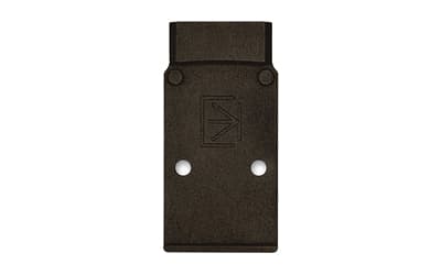Calculated Kinetics DOGTAG Optic Plate, For Trijicon SRO/RMR HD, Fits GLOCK Gen 6, Anodized Finish, Black