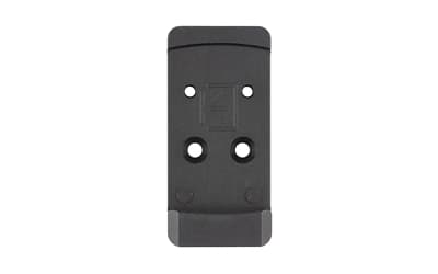 Calculated Kinetics DOGTAG Optic Plate, For Full Size Holosun EPS, Fits GLOCK MOS (Does Not Fit 43X/48), Anodized Finish, Black