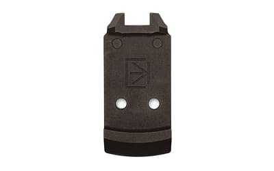 Calculated Kinetics DOGTAG Optic Plate, Optic Mount, For Holosun EPS/K/Shield RMSc Footprint, Fits Staccato HD, Anodized Finish, Black