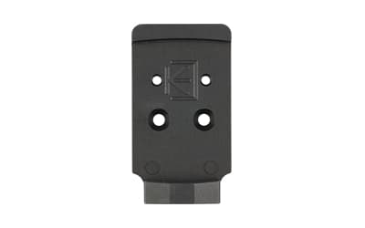 Calculated Kinetics DOGTAG Optic Plate, Holosun K/RMSc Footprint, Fits Walther PDP 2.0 and F Series, Anodized Finish, Black