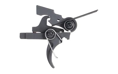 CMC Triggers Component, Single Stage Curved, 2.5lb Trigger, Fits AR15, Small Pin, Black