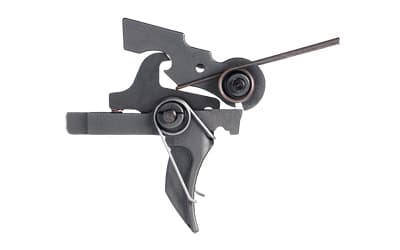 CMC Triggers Component, Single Stage Combat Curved, 2.5lb Trigger, Fits AR15, Small Pin, Black